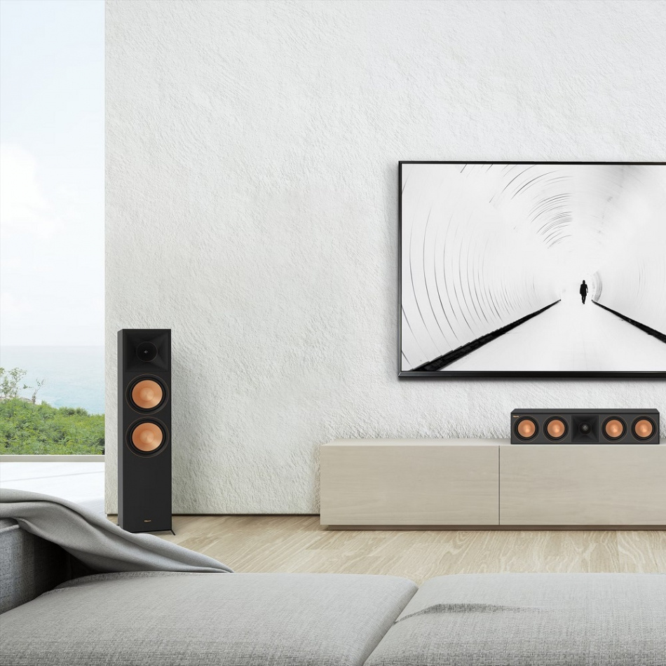 Klipsch RP-8060FA II Dolby-Atmos-Standlautsprecher, Schwarz Paar