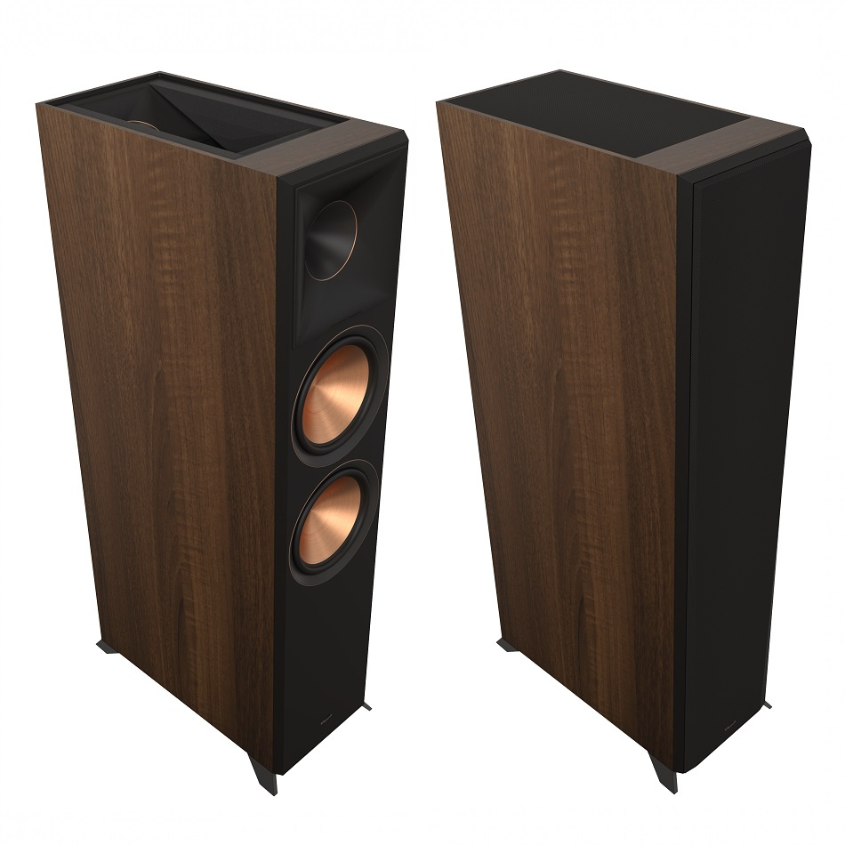 Klipsch RP-8060FA II Dolby-Atmos-Standlautsprecher, Walnuss Paar