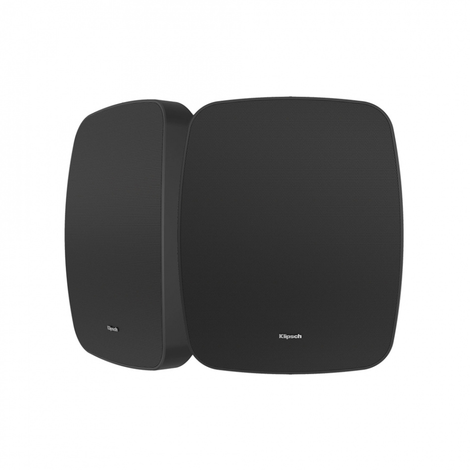 Klipsch RSM-525 Außenlautsprecher, Schwarz Paar