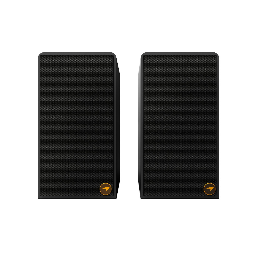 Klipsch The Fives McLaren Edition aktive Lautsprecher mit HDMI, Schwarz