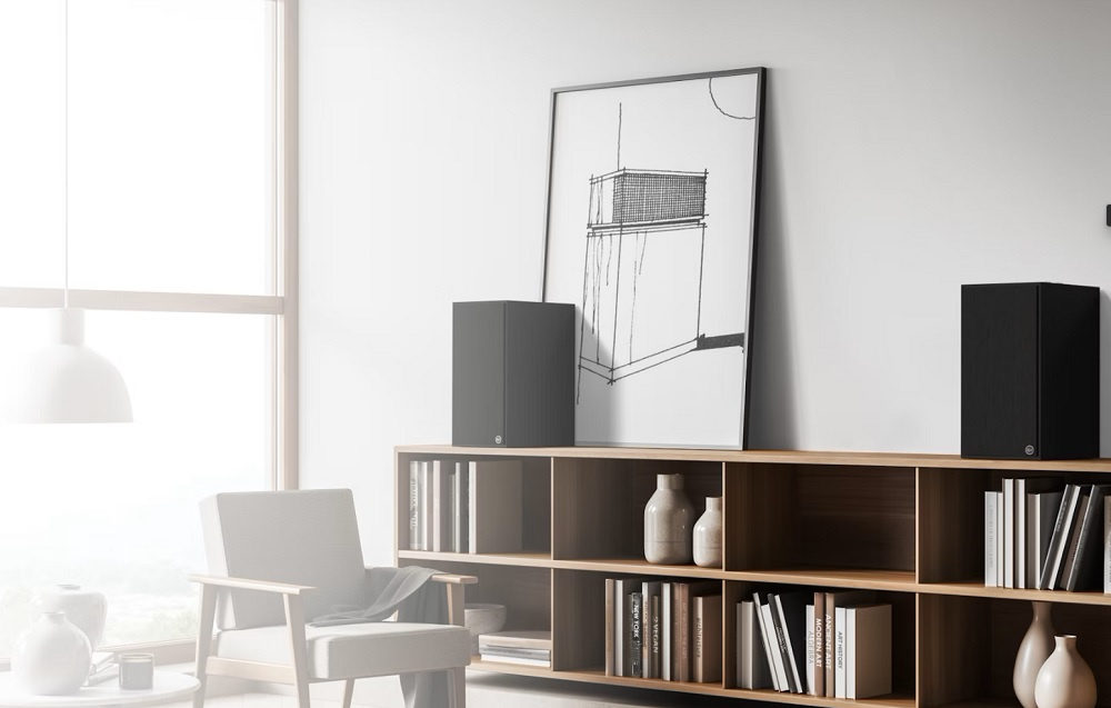 Klipsch The Nines, aktive Regallautsprecher, Schwarz