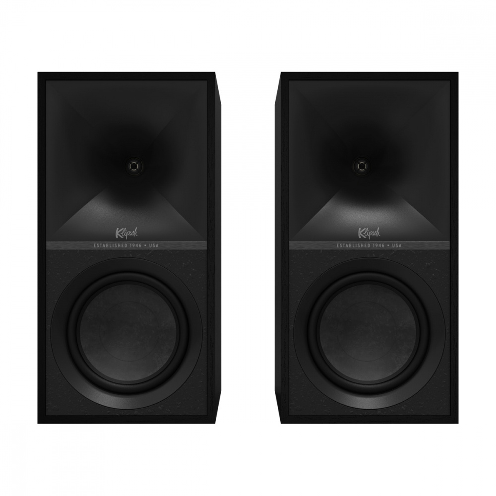 Klipsch The Sevens, aktive Regallautsprecher, Schwarz