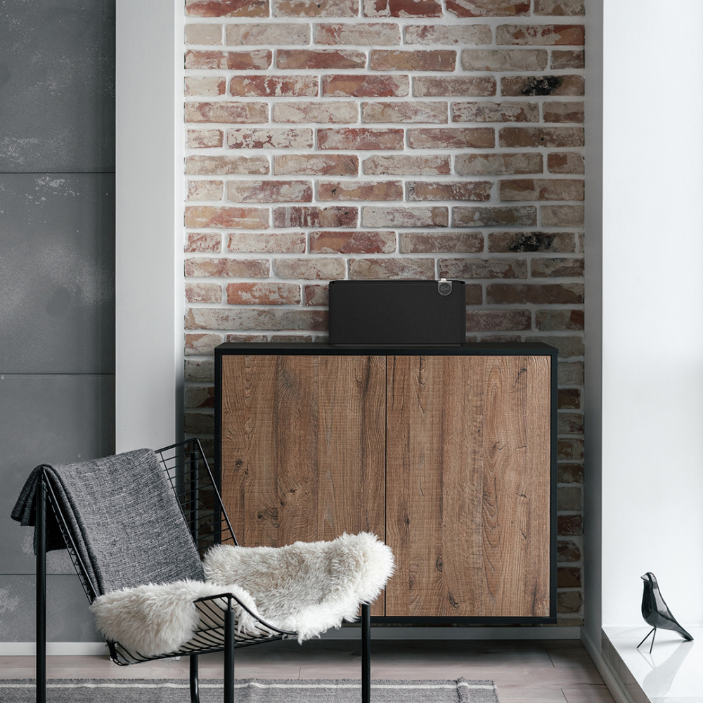 Klipsch The Three Plus Bluetooth-Lautsprecher, Schwarz