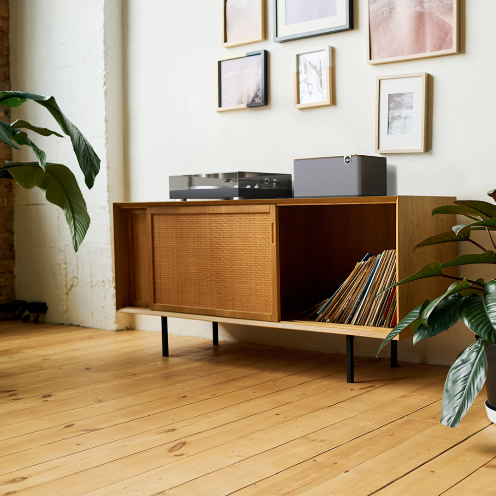 Klipsch The Three Plus Bluetooth-Lautsprecher, Schwarz