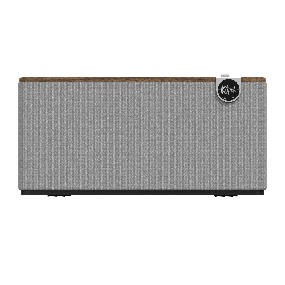 Klipsch The Three Plus Bluetooth-Lautsprecher, Walnuss