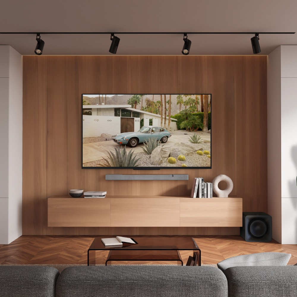Klipsch Flexus Core 200, Soundbar mit Dolby Atmos, Walnuss