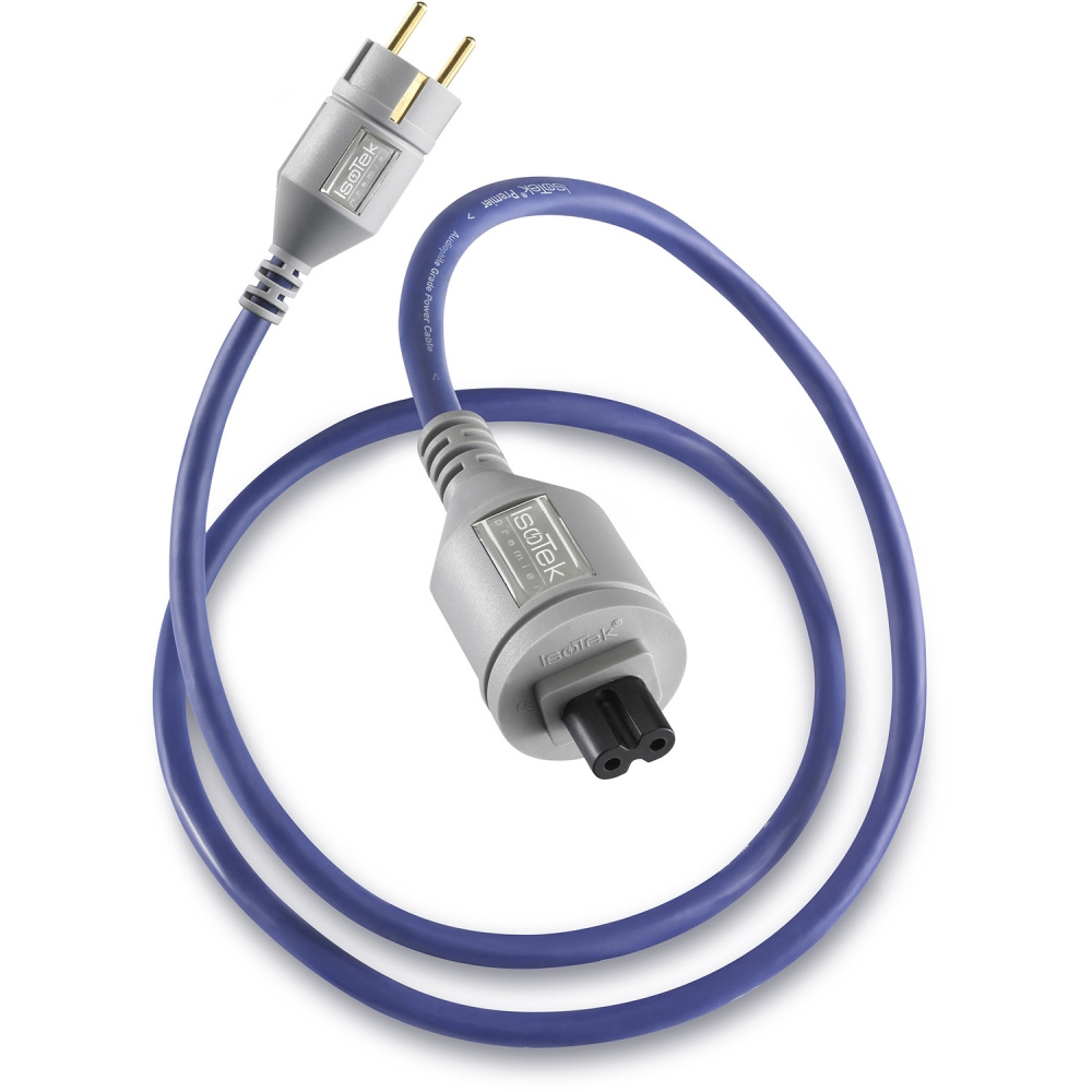 Isotek Premier, ungeerdetes Netzkabel mit C7-Stecker, 1.5 Meter