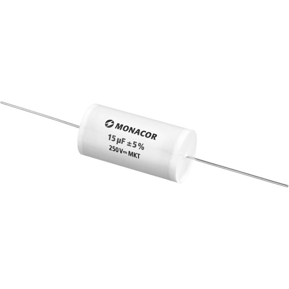 Monacor MKTA-150 MKT-Folienkondensator, 15 µF, 250 V