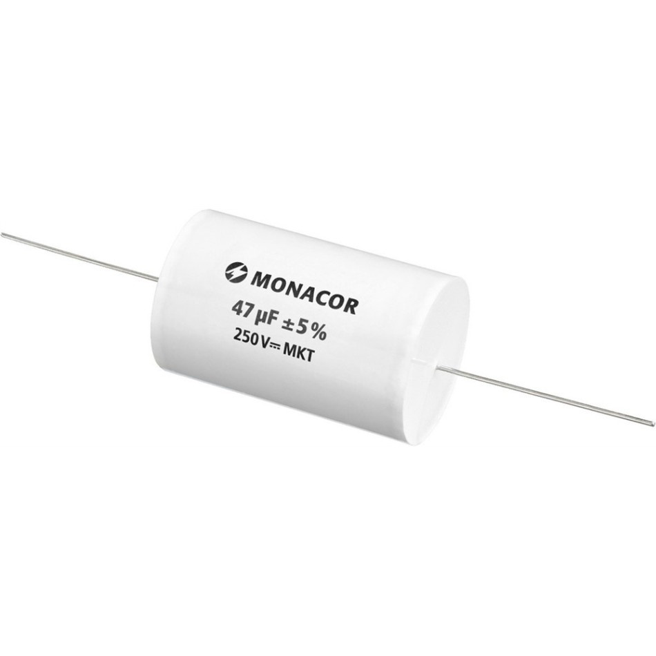 Monacor MKTA-470 MKT-Folienkondensator, 47 µF, 250 V