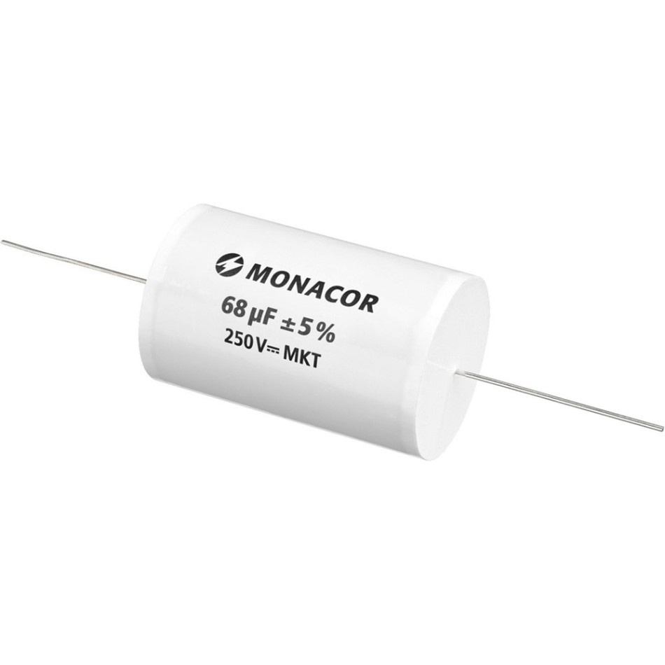 Monacor MKTA-680 MKT-Folienkondensator, 68 µF, 250 V