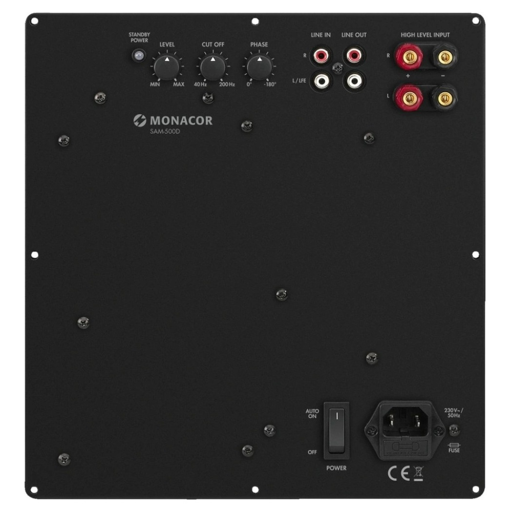 Monacor SAM-500D Einbauverstärker für Subwoofer
