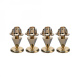 Monacor SPS10-Gold Lautsprecher-Spikes aus Metall, 4er-Pack Monacor SPS10-Gold Lautsprecher-Spikes aus Metall, 4er-Pack