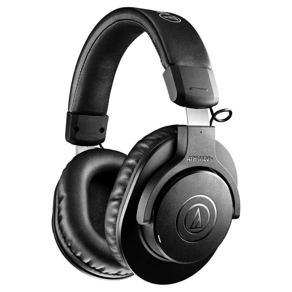 Audio Technica ATH-M20xBT, kabellose Over-Ear-Kopfhörer, schwarz