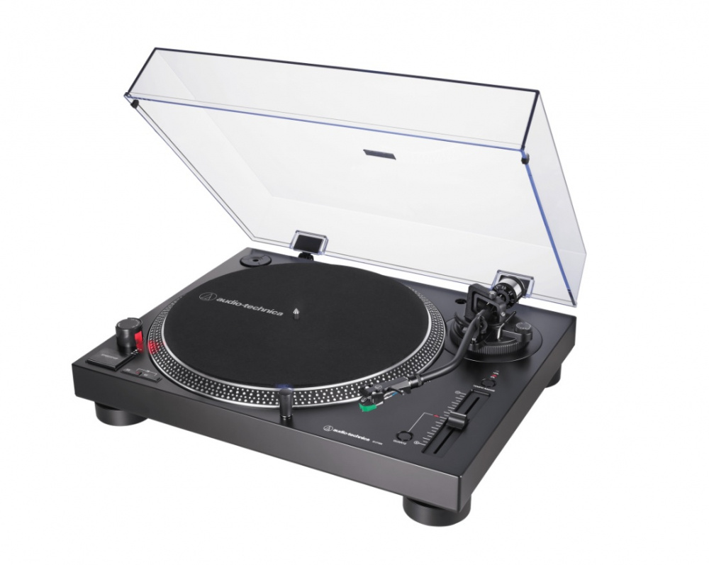 Audio Technica AT-LP120XUSB Plattenspieler, schwarz
