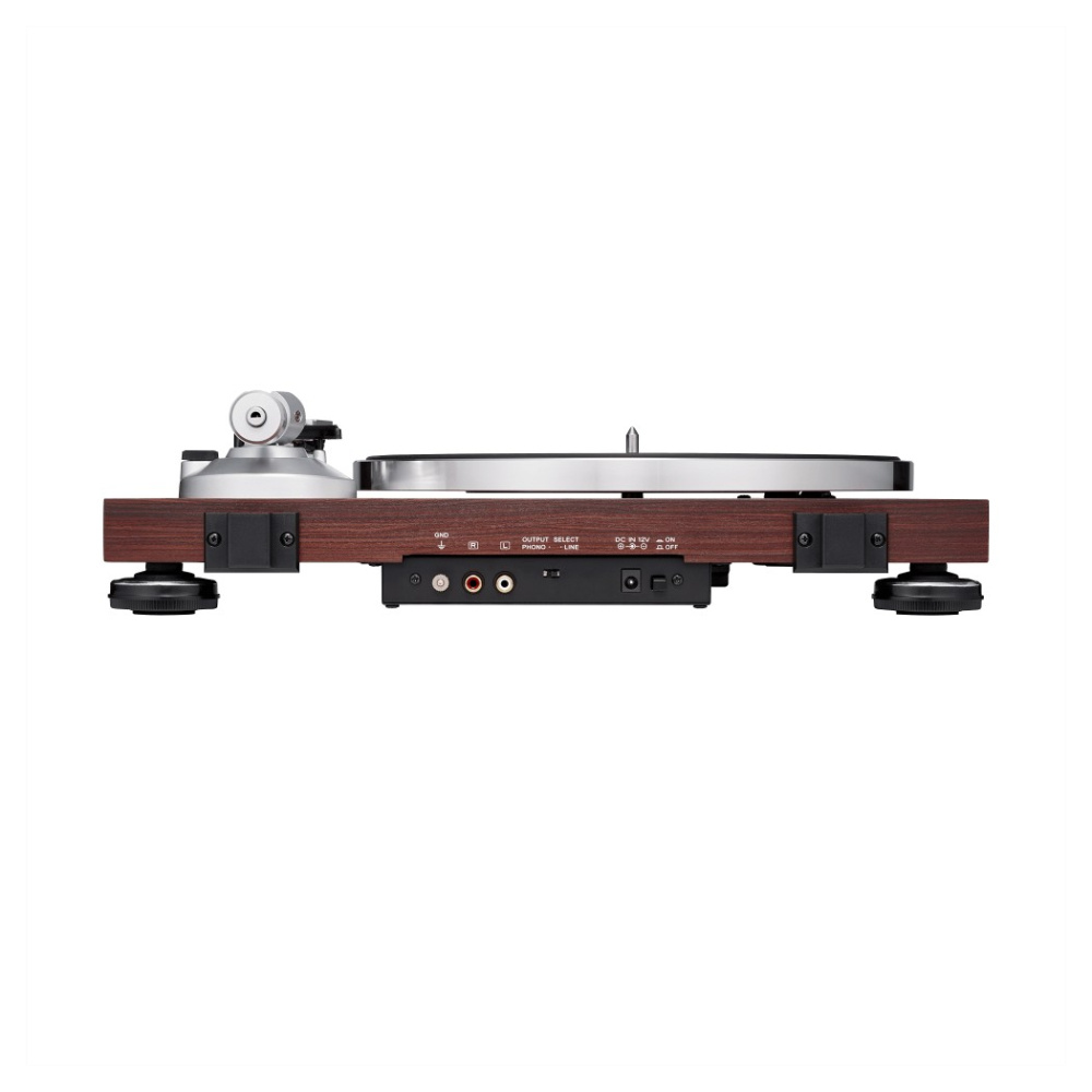 Audio-Technica AT-LPW50BT-RW Plattenspieler mit Bluetooth, Walnuss