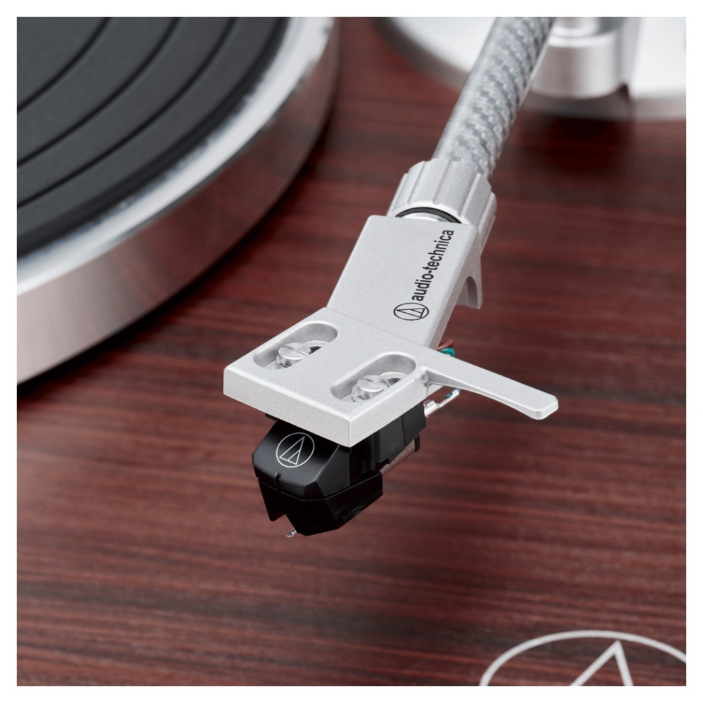 Audio-Technica AT-LPW50BT-RW Plattenspieler mit Bluetooth, Walnuss