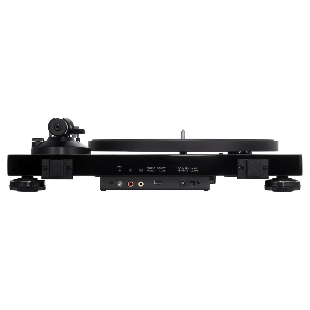 Audio-Technica AT-LPW50PB Plattenspieler mit AT-VM95E-Tonabnehmer, schwarz