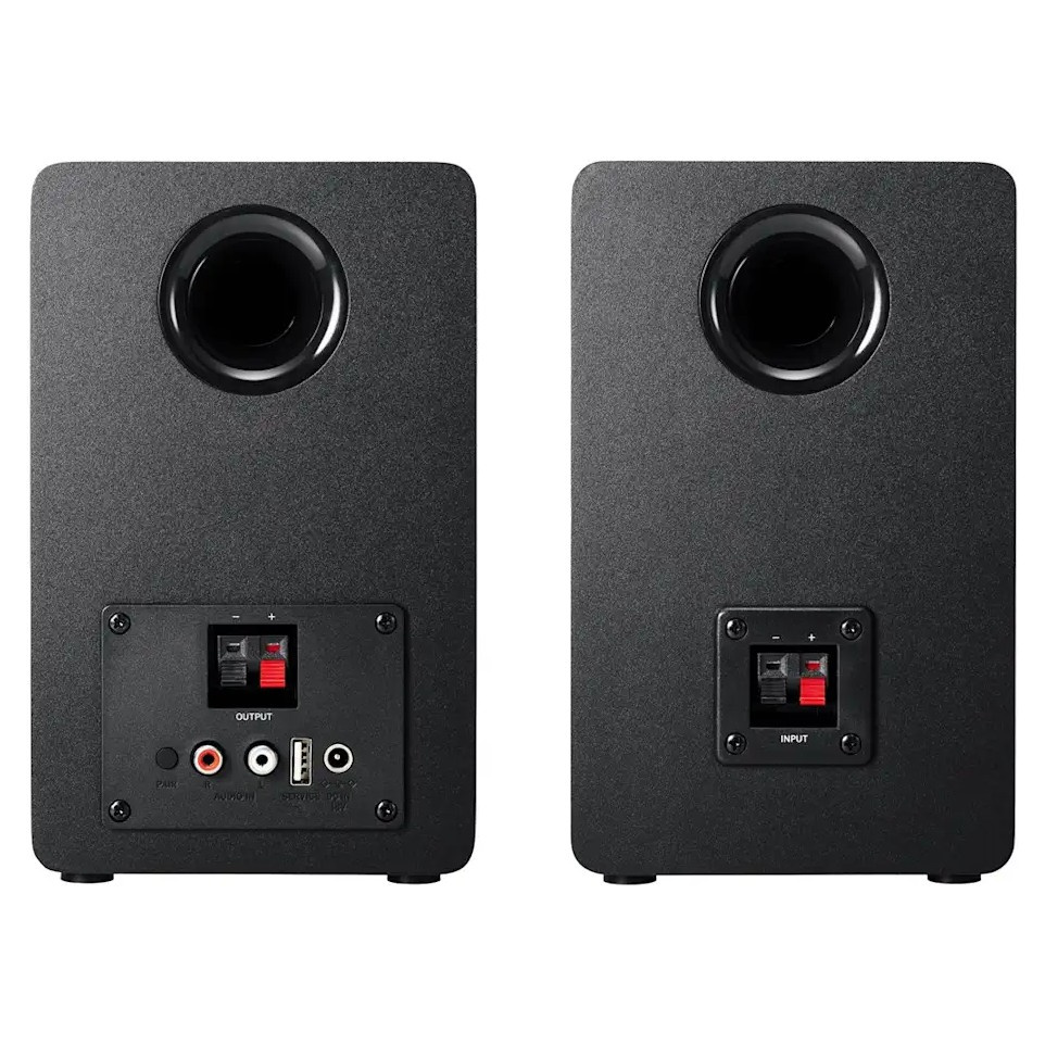 Audio Technica AT-SP3X aktive Stereolautsprecher, schwarzes Paar