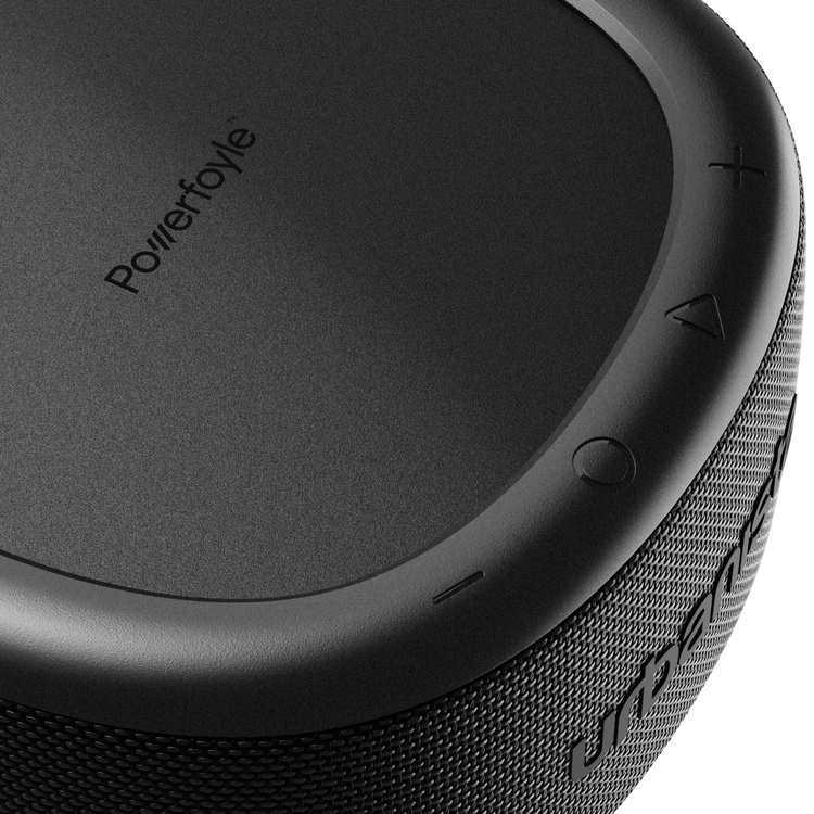 Urbanista Malibu Bluetooth-Lautsprecher mit Solarladung, Midnight Black