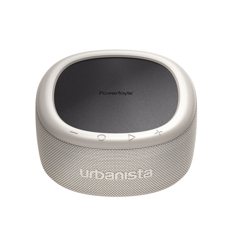 Urbanista Malibu Bluetooth-Lautsprecher mit Solarladung, Desert Grey