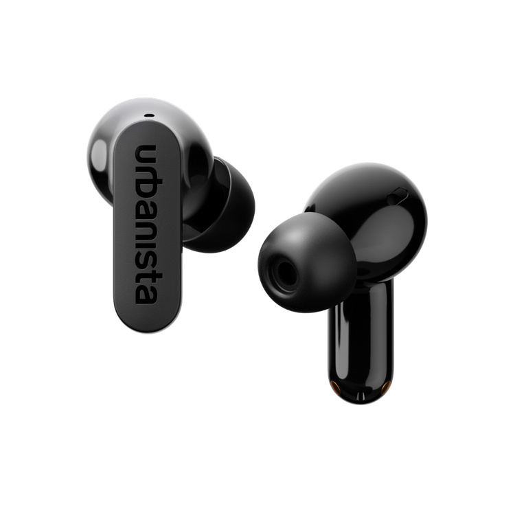 Urbanista Palo Alto True Wireless mit Geräuschunterdrückung, Midnight Black