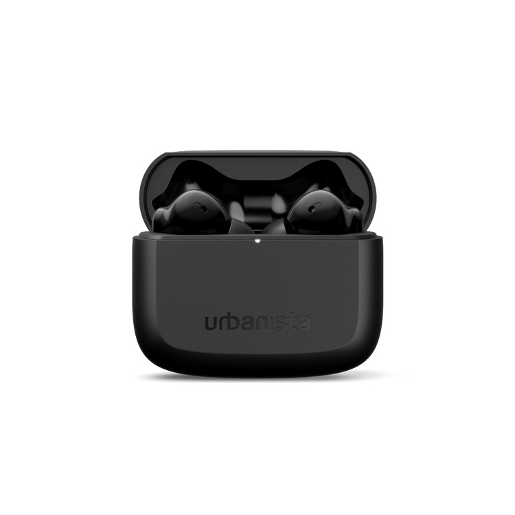 Urbanista Palo Alto True Wireless mit Geräuschunterdrückung, Midnight Black