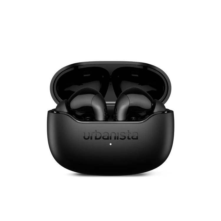 Urbanista Palermo kabellose Kopfhörer mit Geräuschunterdrückung, Midnight Black
