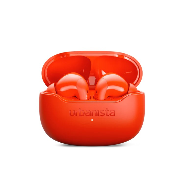 Urbanista Palermo kabellose Kopfhörer mit Geräuschunterdrückung, Poppy Orange