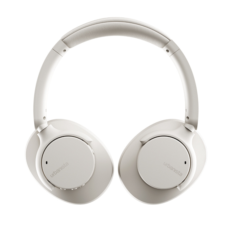 Urbanista Valencia kabellose Over-Ear-Kopfhörer mit Geräuschunterdrückung, Cloud White