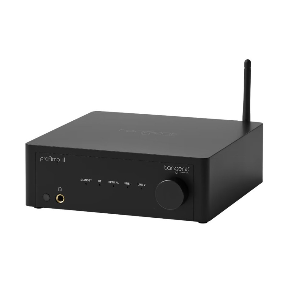 Tangent PreAmp III Stereo-Vorverstärker mit Bluetooth, DAC und RIAA
