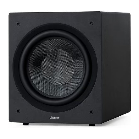 Elipson Classic Sub 12, aktiver Subwoofer, Schwarz