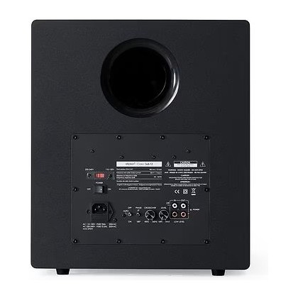 Elipson Classic Sub 12, aktiver Subwoofer, Schwarz