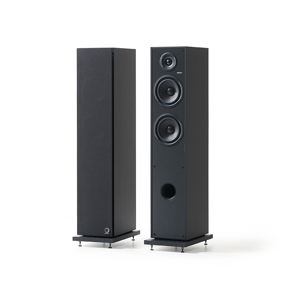 Elipson Horus 11F Standlautsprecher Black/Carbon, Paar