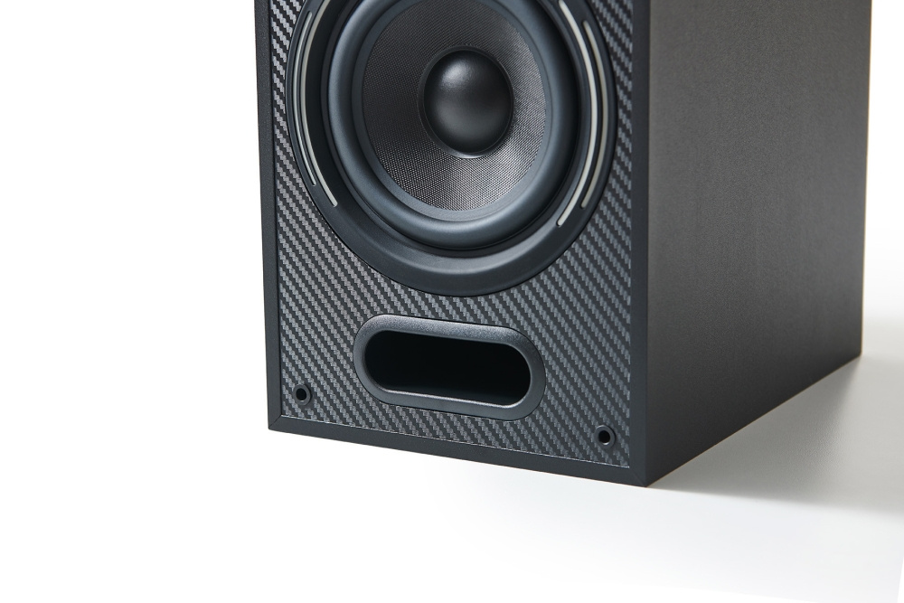 Elipson Horus 6B Regallautsprecher Black/Carbon, Paar