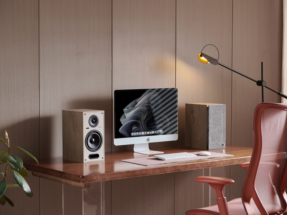Elipson Horus 6 Active BT Light Wood/Beige, Paar