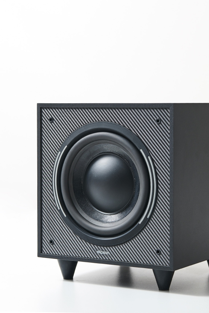 Elipson Horus 8S Black/Carbon, aktiver Subwoofer