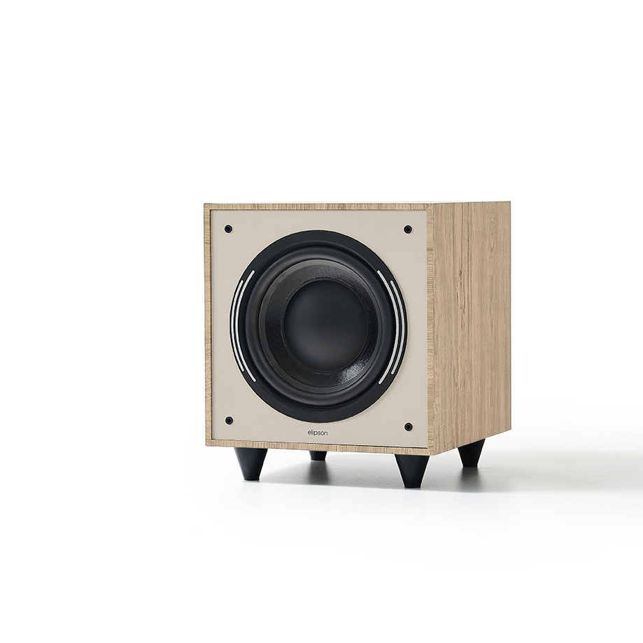 Elipson Horus 8S Light Wood/Beige, aktiver Subwoofer