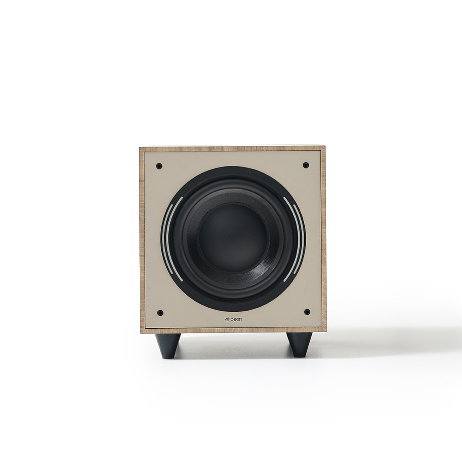 Elipson Horus 8S Light Wood/Beige, aktiver Subwoofer