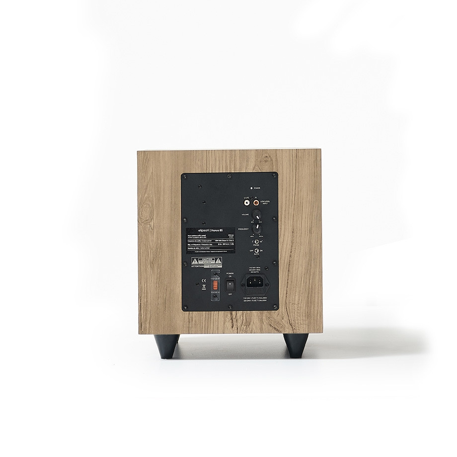 Elipson Horus 8S Light Wood/Beige, aktiver Subwoofer