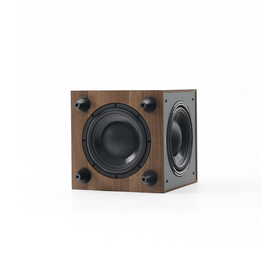 Elipson Horus 8S Walnut/Dark Grey, aktiver Subwoofer