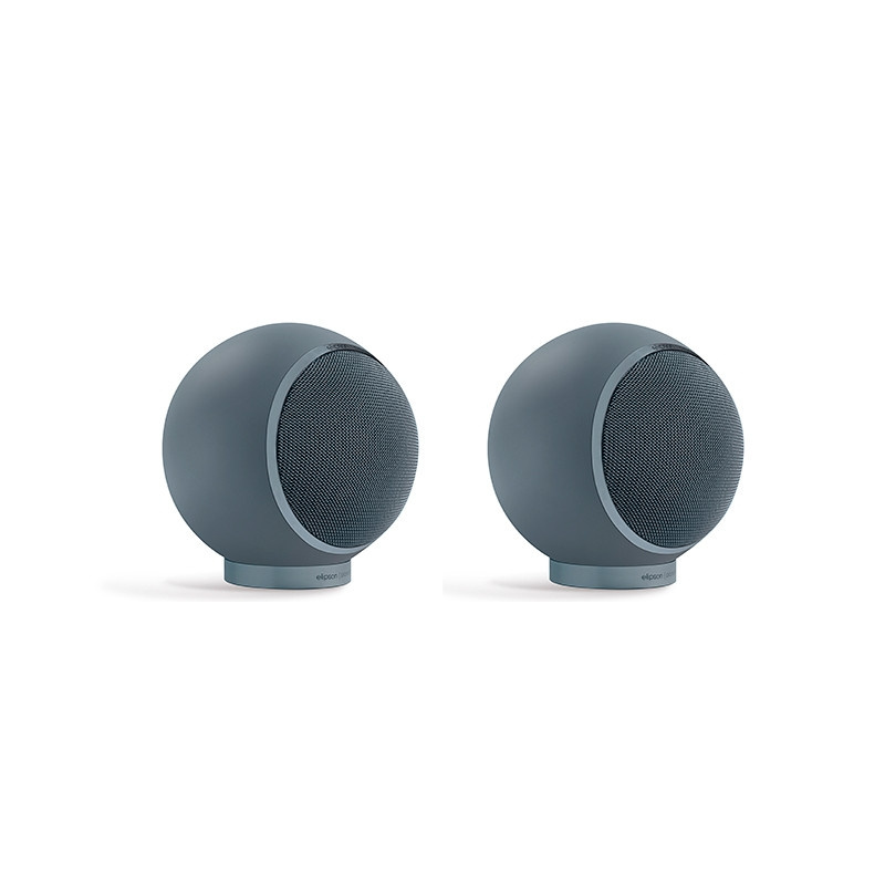 Elipson Planet M Kugellautsprecher grau, Paar