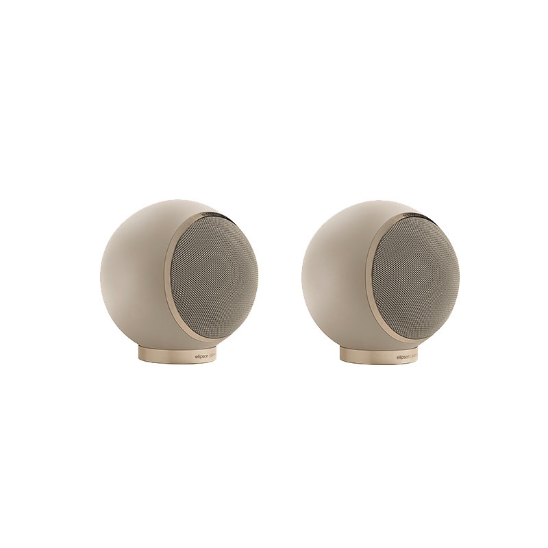 Elipson Planet M Kugellautsprecher beige, Paar