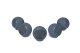 Elipson Planet M Kugellautsprecher 5.0-Set grau Elipson Planet M Kugellautsprecher 5.0-Set grau
