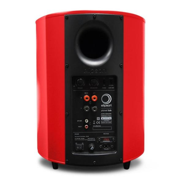 Elipson Planet Sub, aktiver Subwoofer rot