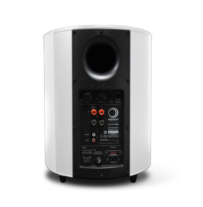 Elipson Planet Sub, aktiver Subwoofer weiß