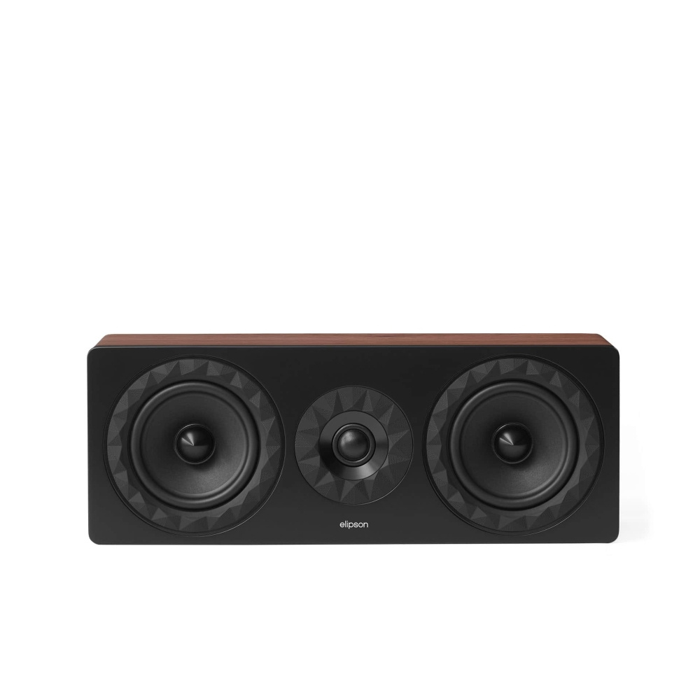 Elipson Prestige Facet II 11C Centerlautsprecher, Nussbaum