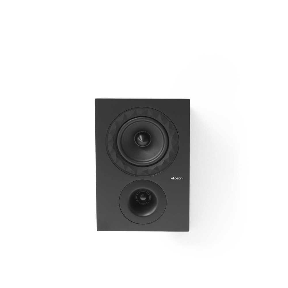 Elipson Prestige Facet II 6ATM Atmos-Lautsprecher, mattschwarz, Paar