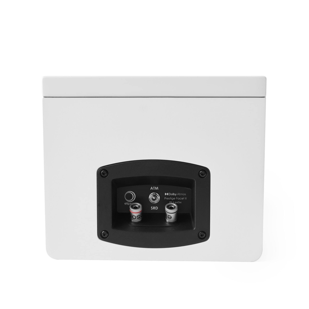 Elipson Prestige Facet II 6ATM Atmos-Lautsprecher, mattweiß, Paar