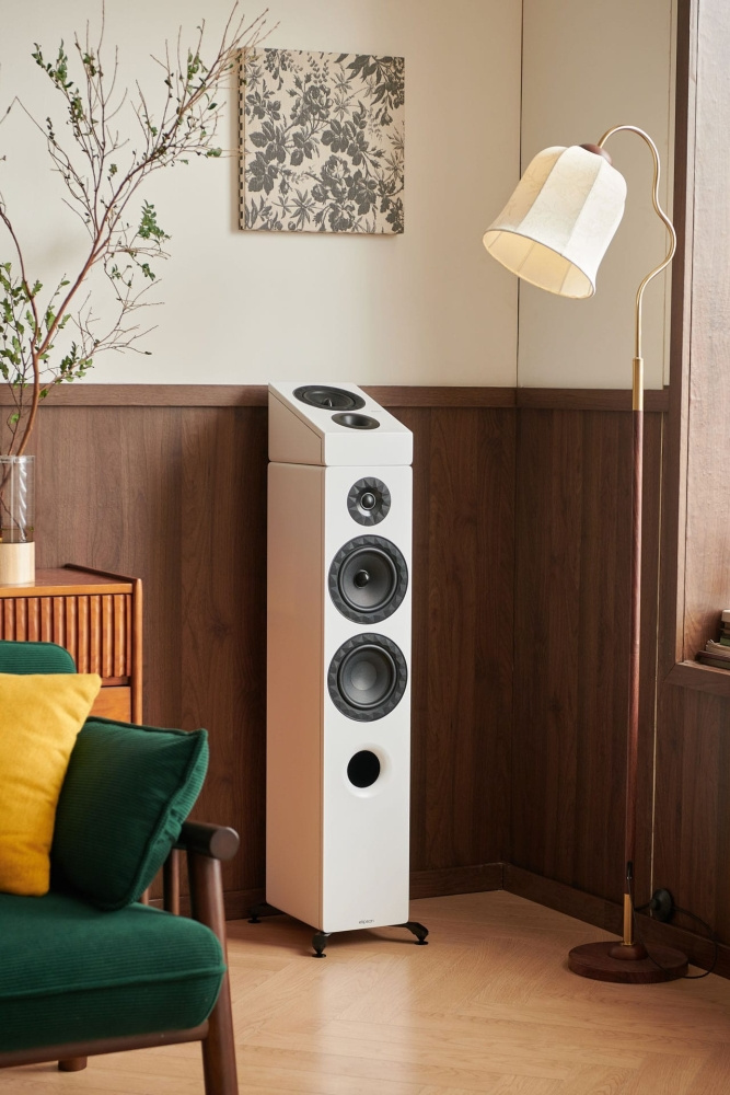 Elipson Prestige Facet II 6ATM Atmos-Lautsprecher, mattweiß, Paar