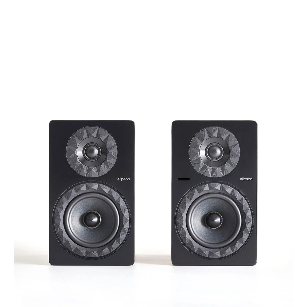 Elipson Prestige Facet II 6B Active, mattschwarz, Paar